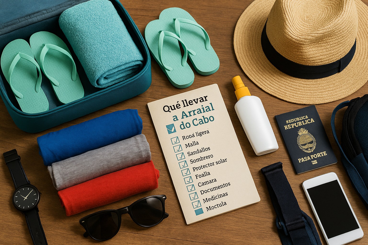 Qué llevar a Arraial do Cabo: checklist completo para turistas argentinos